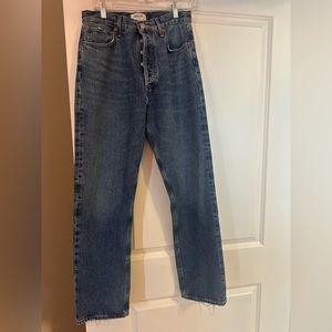 Agolde 90s Pinch Waist High Rise Straight Jeans